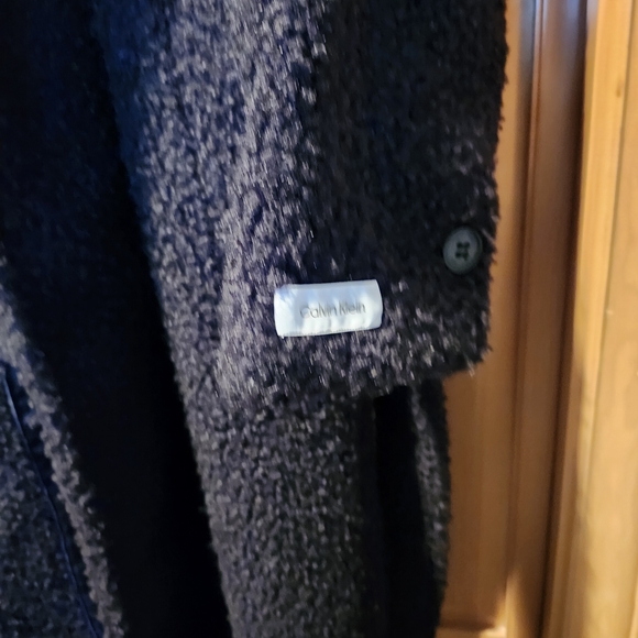 Women's Black Textured Jacket - Picture 2 of 10